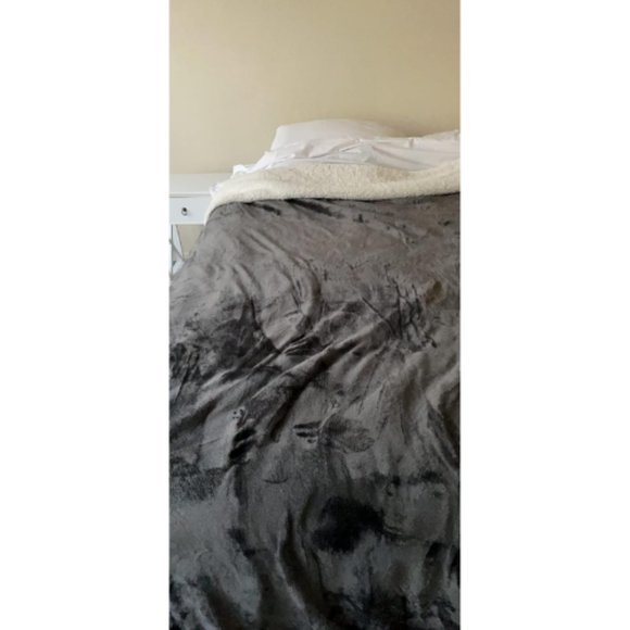 90x90 Inches Grey Utopia Bedding Sherpa Blanket - Picture 11 of 14